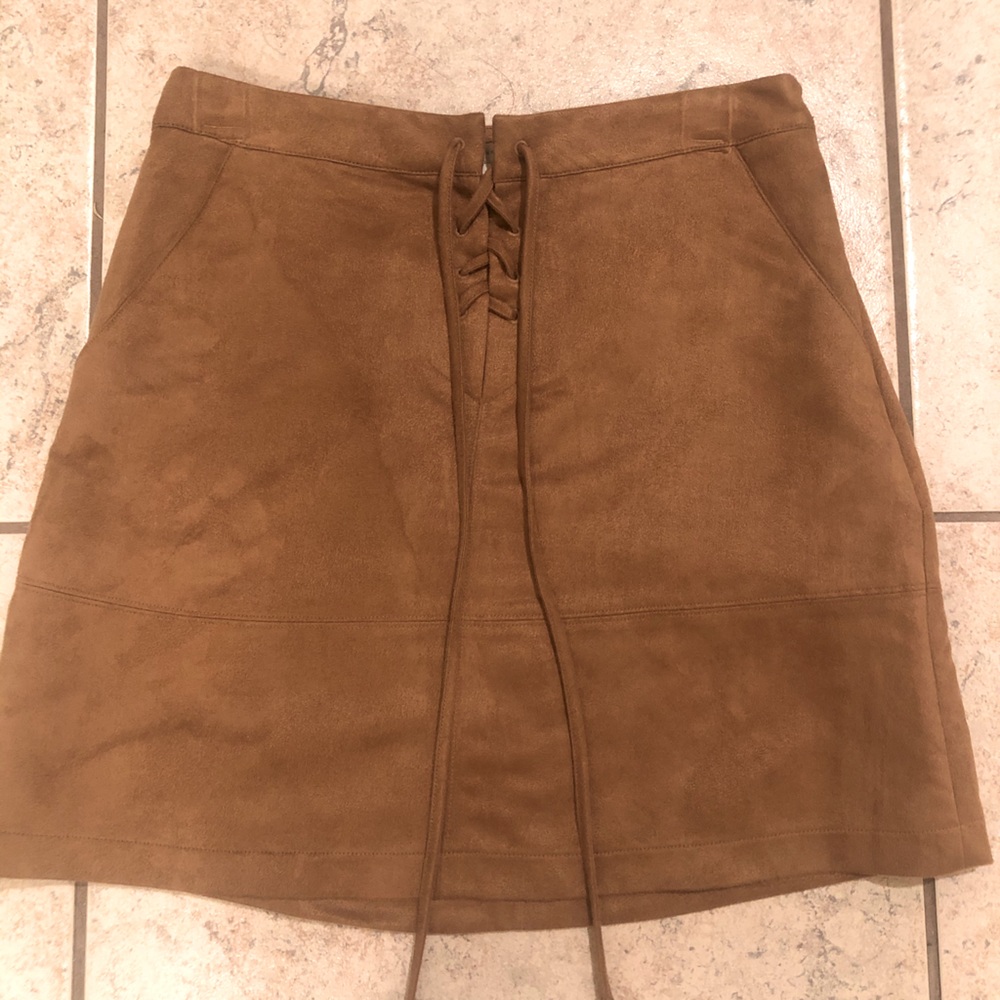 Faux Suede Lauren Conrad Skirt